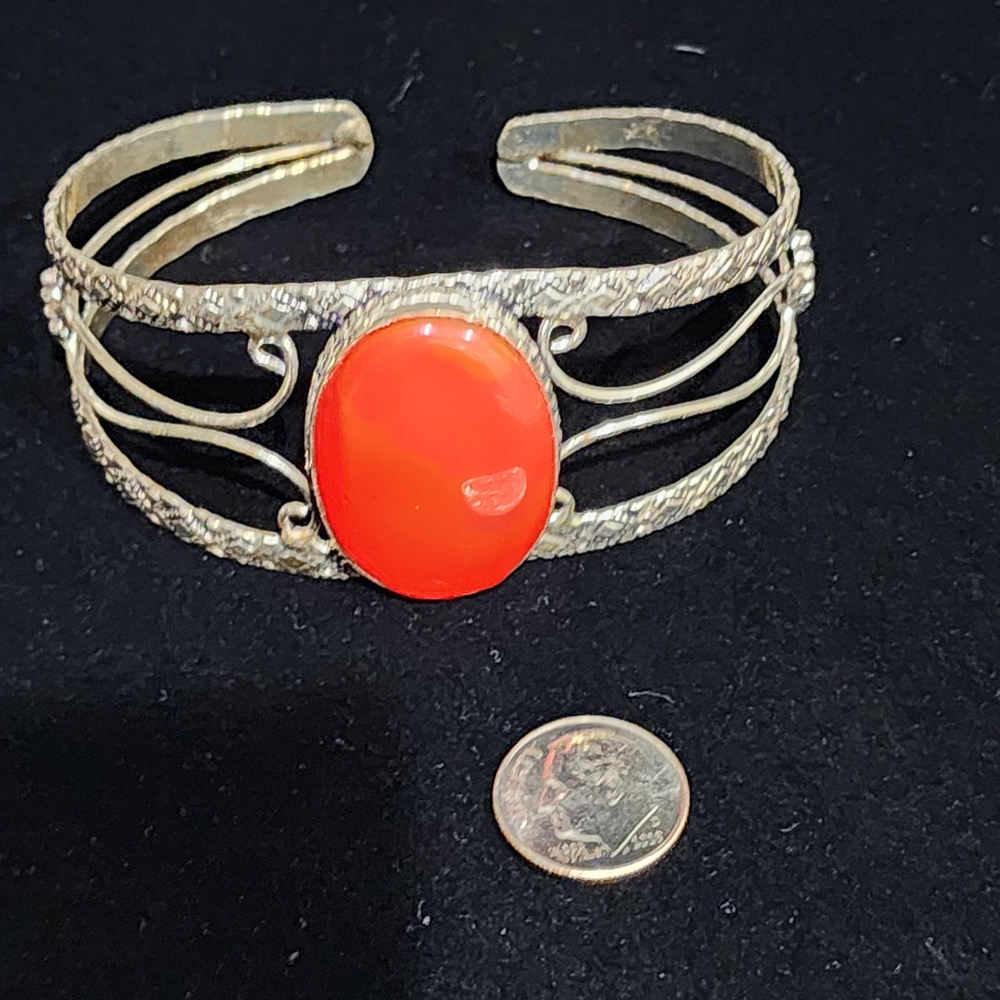 Red Coral Cuff